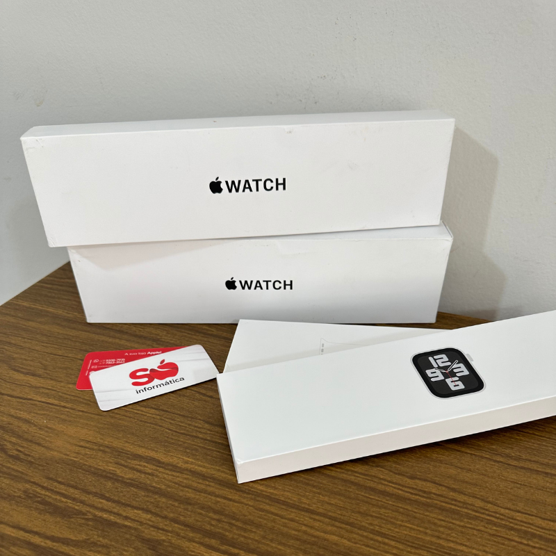  Apple Watch SE 2ª geração - GPS, 40mm - Caixa de Alumínio silver Só Informática