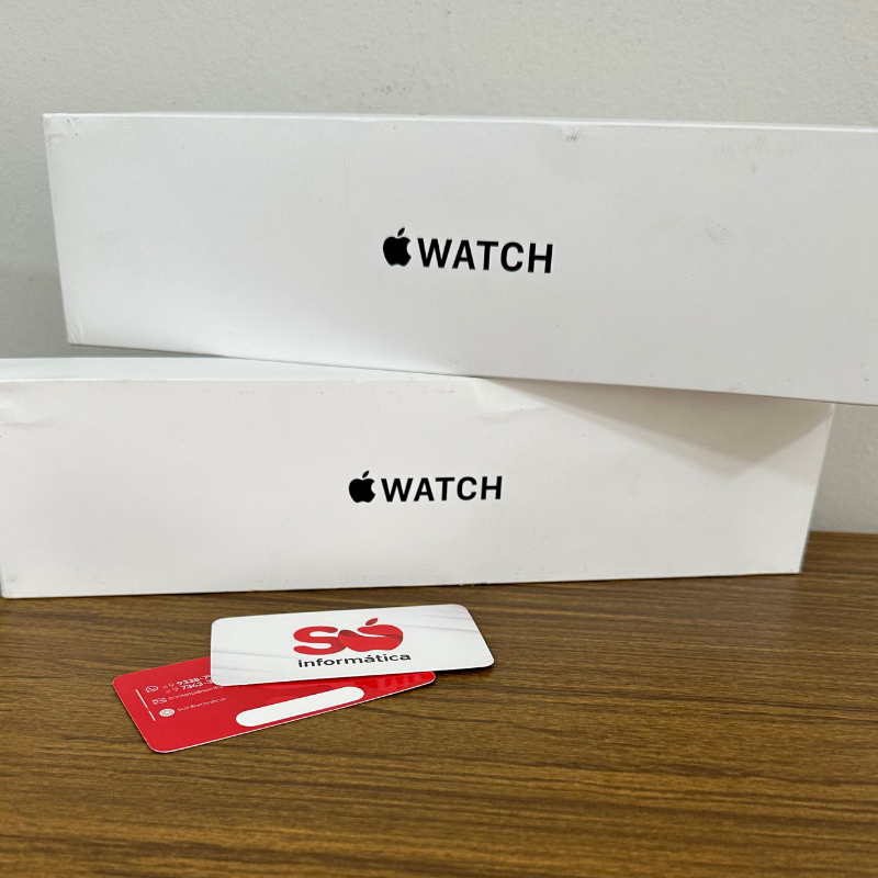  Apple Watch SE 2ª geração  - GPS, 44mm  Só Informática