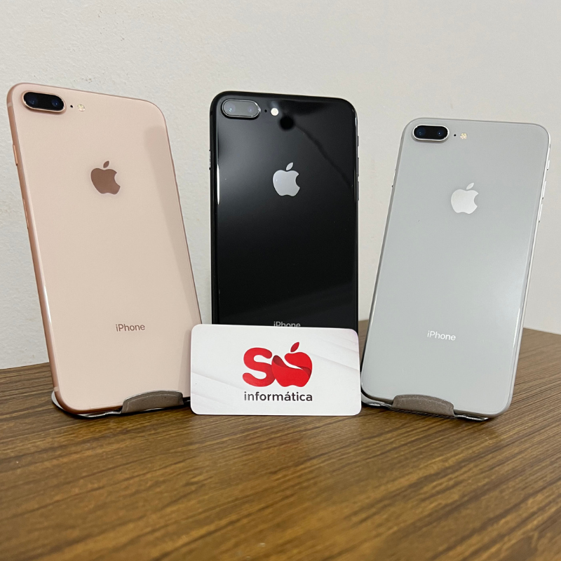  iPhone 8 Plus 64GB - Seminovo Só Informática